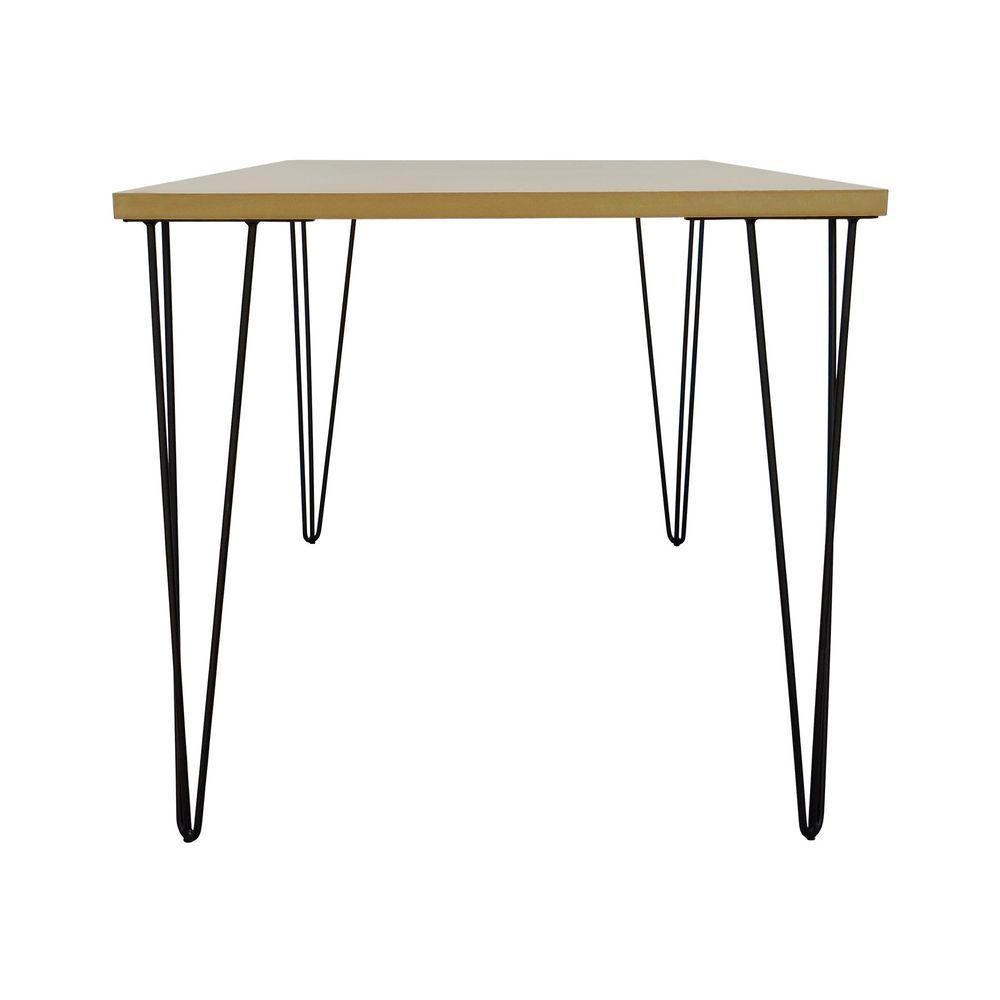 Mesa De Jantar Spectro Retangular 1350x800x750 - Preto Natural - 2