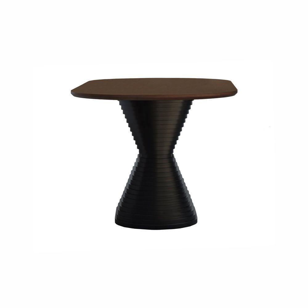 Mesa De Jantar Apollo Tampo Oblongo 180x90cm Preto-amêndoa - 3