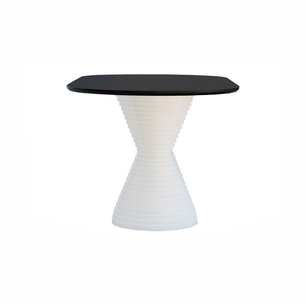 Mesa De Jantar Apollo Tampo Oblongo 180x90cm Branco-preto - 2