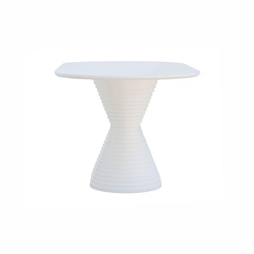 Mesa De Jantar Apollo Tampo Oblongo 180x90cm Branco - 4