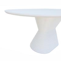 Mesa De Jantar Apollo Tampo Oblongo 180x90cm Branco - 3