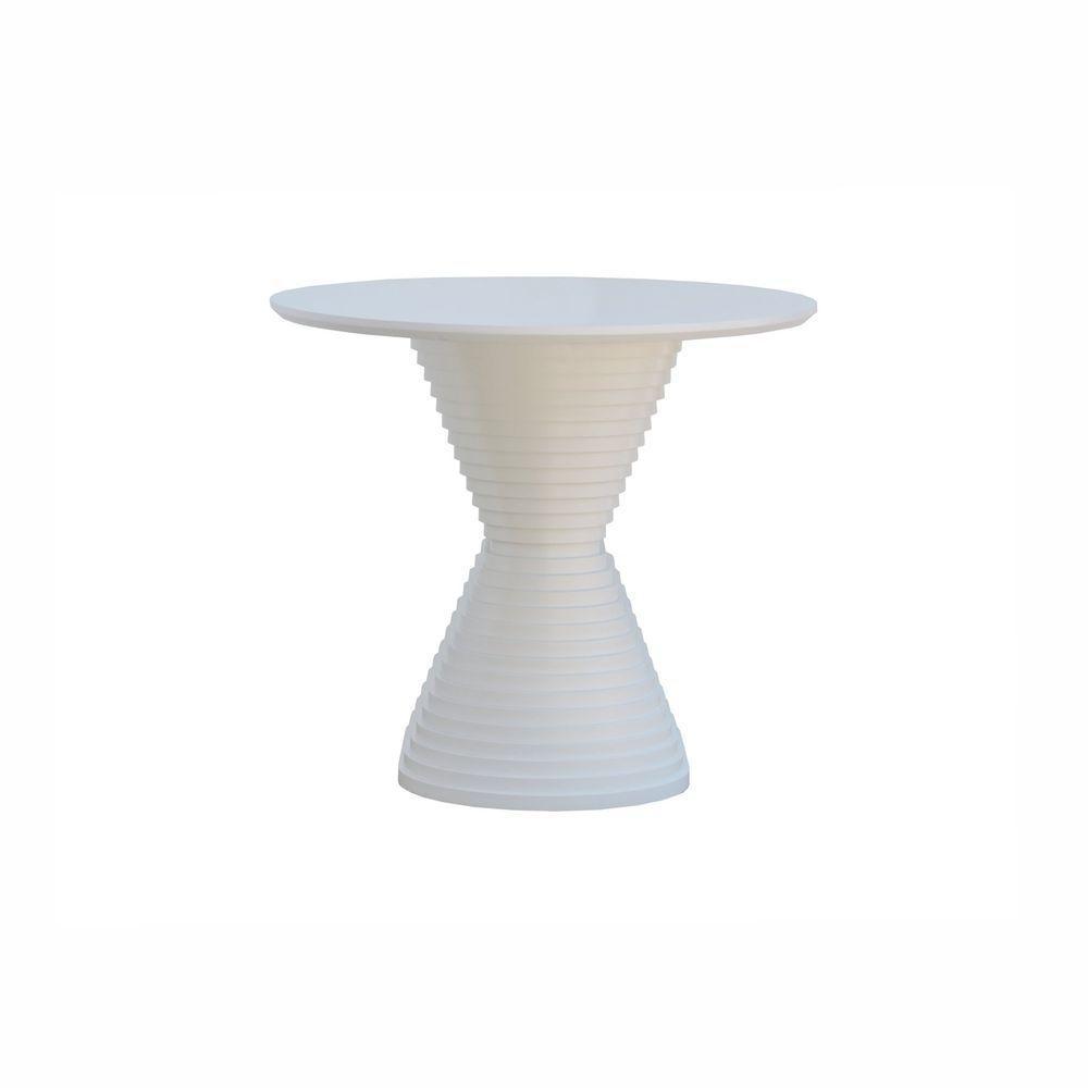Mesa De Jantar Apollo Tampo Oval 160x90cm Branco - 2