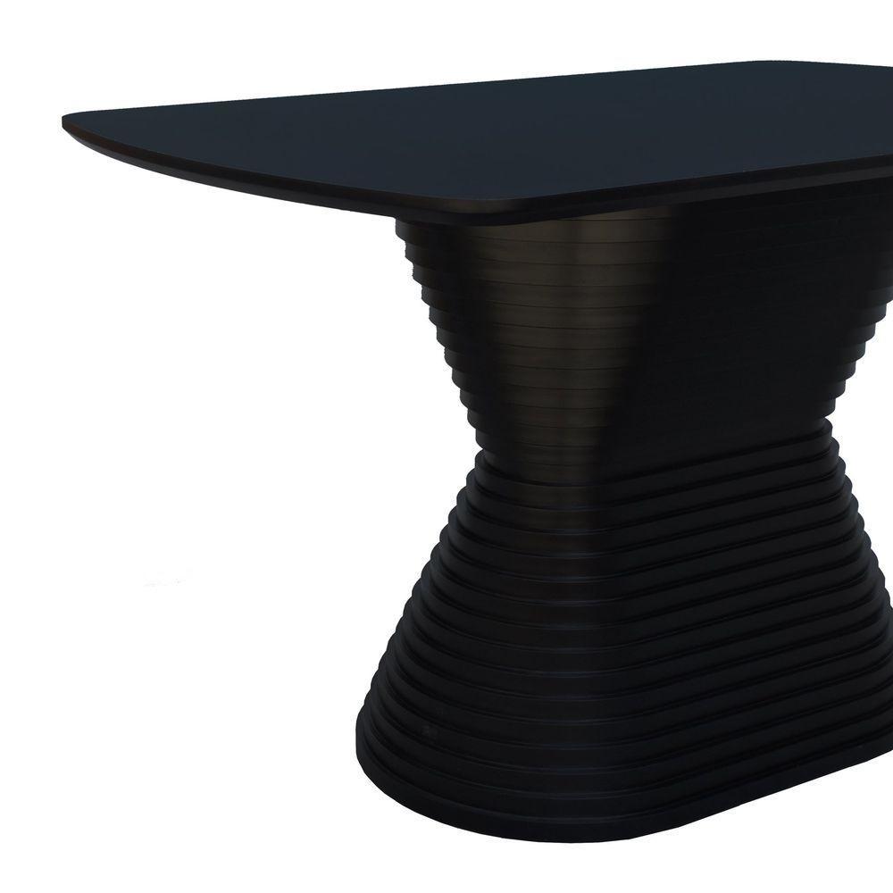 Mesa De Jantar Apollo Tampo Retangular 136x80cm Preto - 2