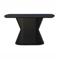 Mesa De Jantar Apollo Tampo Retangular 136x80cm Preto - 5