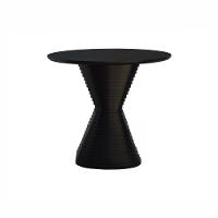 Mesa De Jantar Apollo Tampo Oval 160x90cm Preto - 5