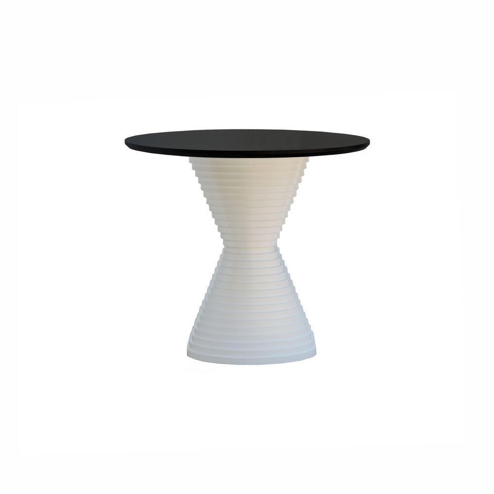 Mesa De Jantar Apollo Tampo Oval 160x90cm Branco-preto - 3