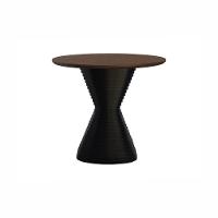 Mesa De Jantar Apollo Tampo Oval 160x90cm Preto-amêndoa - 5