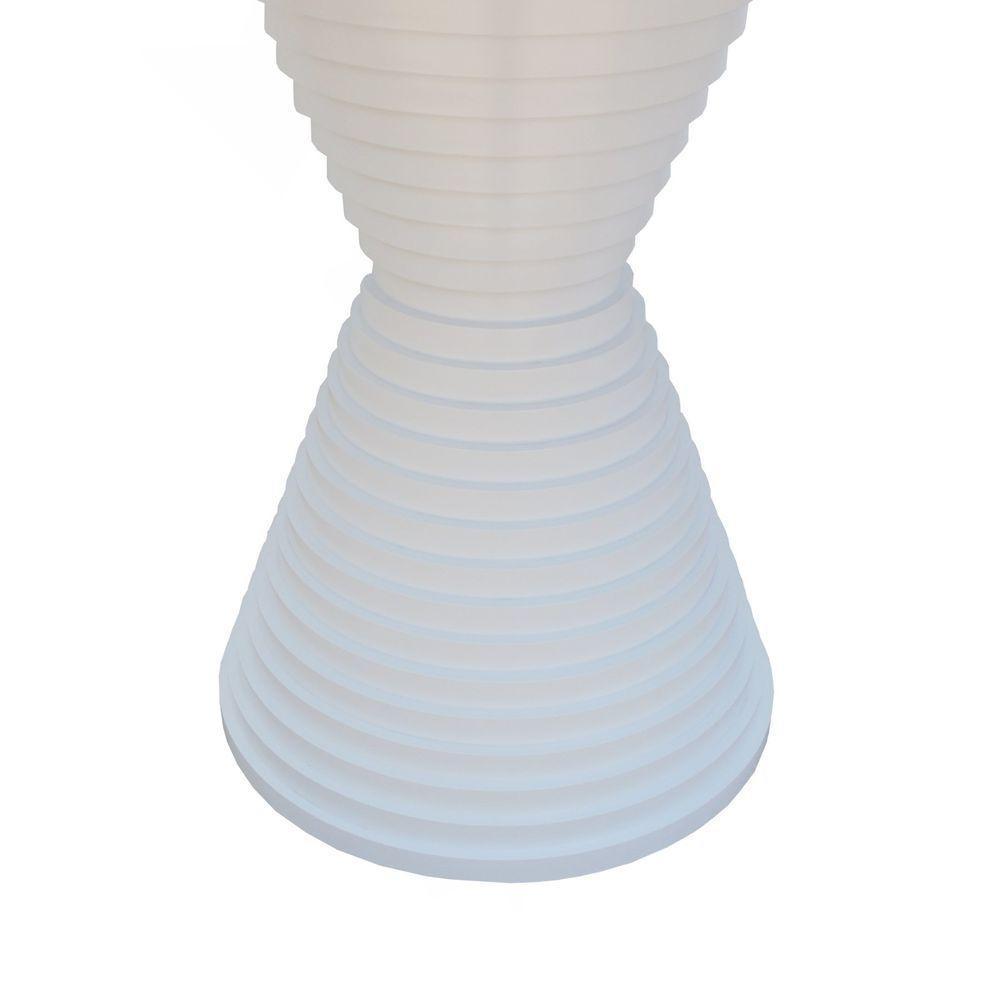 Mesa De Jantar Apollo Tampo Redondo ø100 Branco-preto - 3