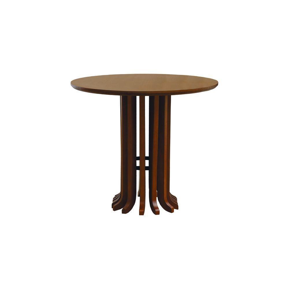 Mesa De Jantar Denver Tampo Oval 160x90cm Amêndoa - 6