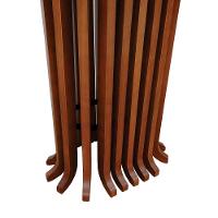 Mesa De Jantar Denver Tampo Oval 160x90cm Amêndoa - 2