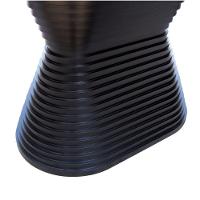 Mesa De Jantar Apollo Tampo Retangular 136x80cm Preto-branco - 2