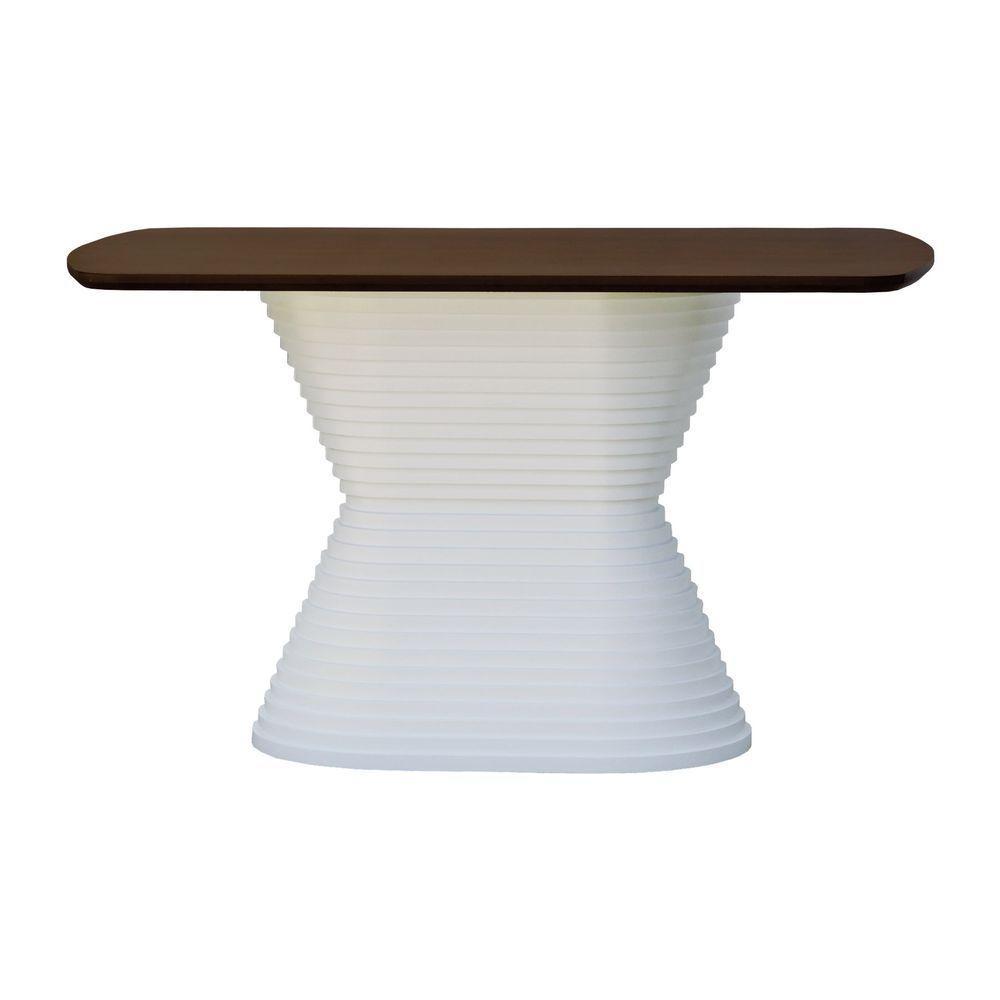 Mesa De Jantar Apollo Tampo Retangular 136x80cm Branco-amêndoa - 3