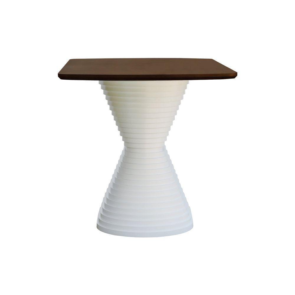 Mesa De Jantar Apollo Tampo Retangular 136x80cm Branco-amêndoa - 4