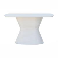Mesa De Jantar Apollo Tampo Retangular 136x80cm Branco - 2
