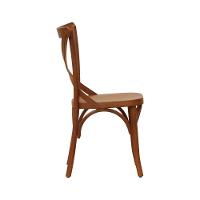 Kit 2 Cadeiras Xisto Madeira Maciça Amêndoa - 5