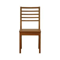 Kit 2 Cadeiras Tiê Madeira Maciça Encosto Ripado - Amêndoa Assento Ripado Amêndoa - 9