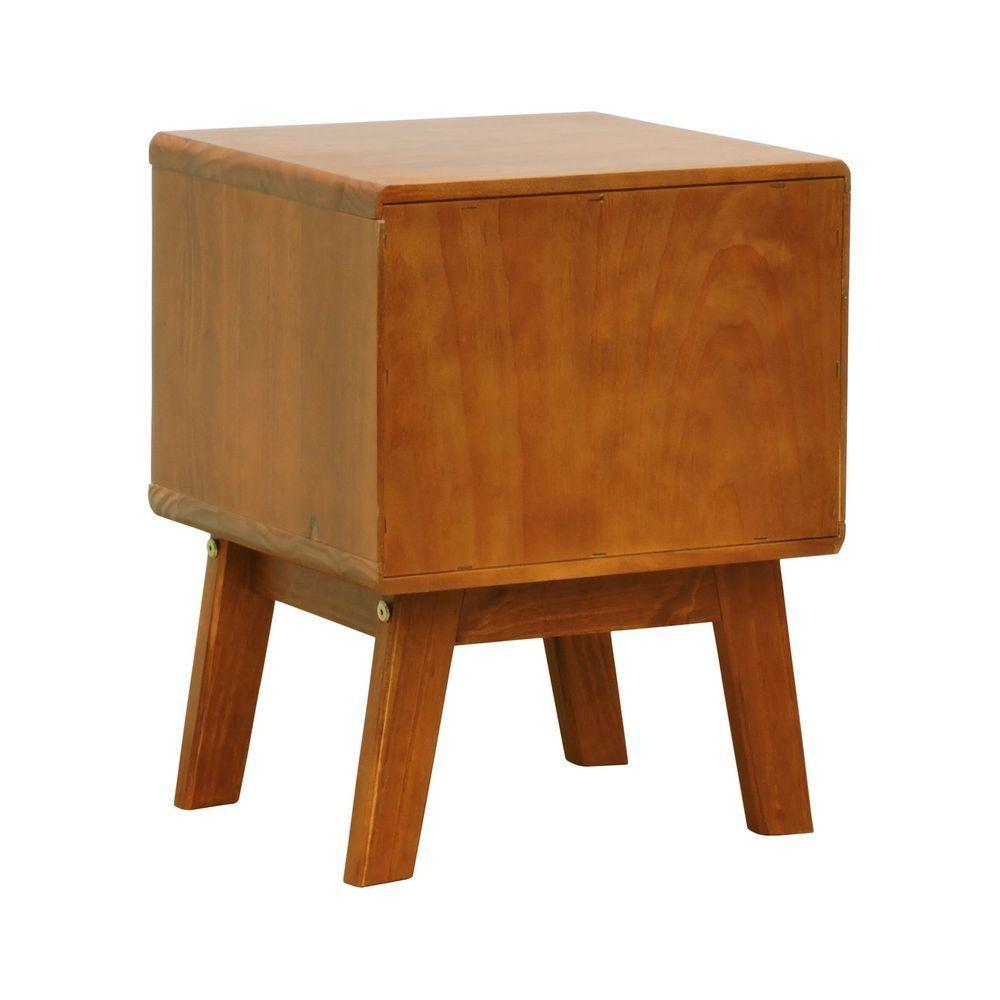 Mesa De Cabeceira 2 Gavetas Maré Amêndoa - 6