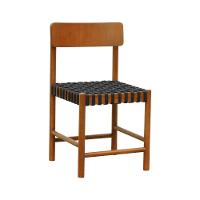 Kit 2 Cadeiras Amber Madeira Maciça - Amêndoa Trançado Corda Na Cor Preta - 8