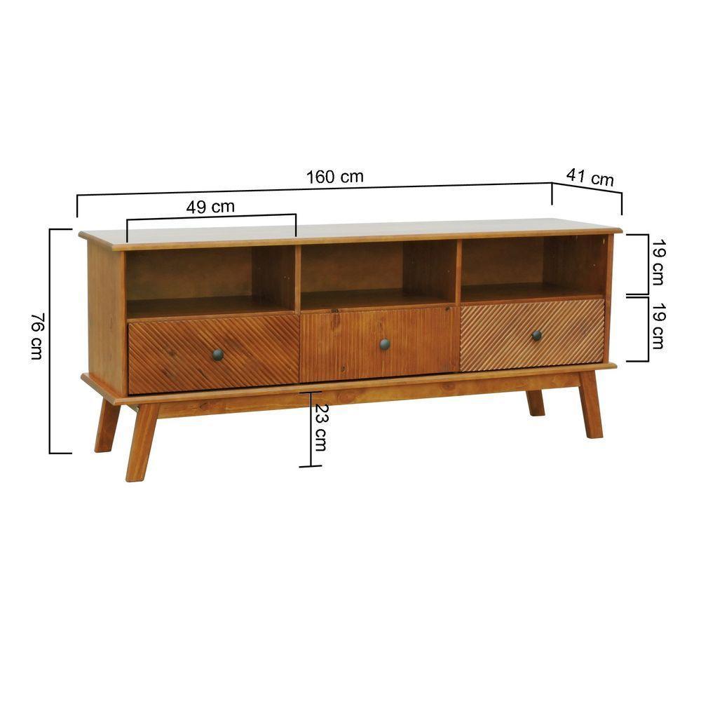 Rack 3 Gavetas Maré Amêndoa - 6