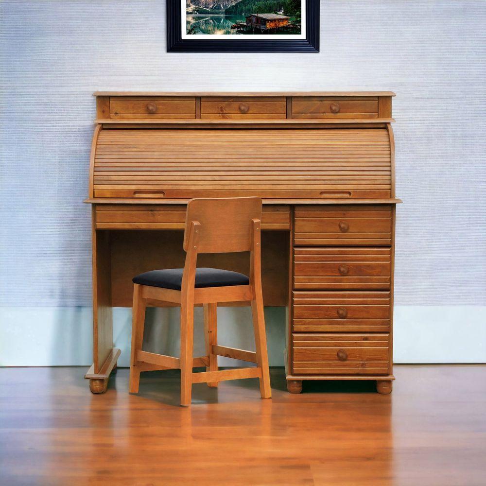 Escrivaninha Roll 8 Gavetas Maré Amêndoa - 5