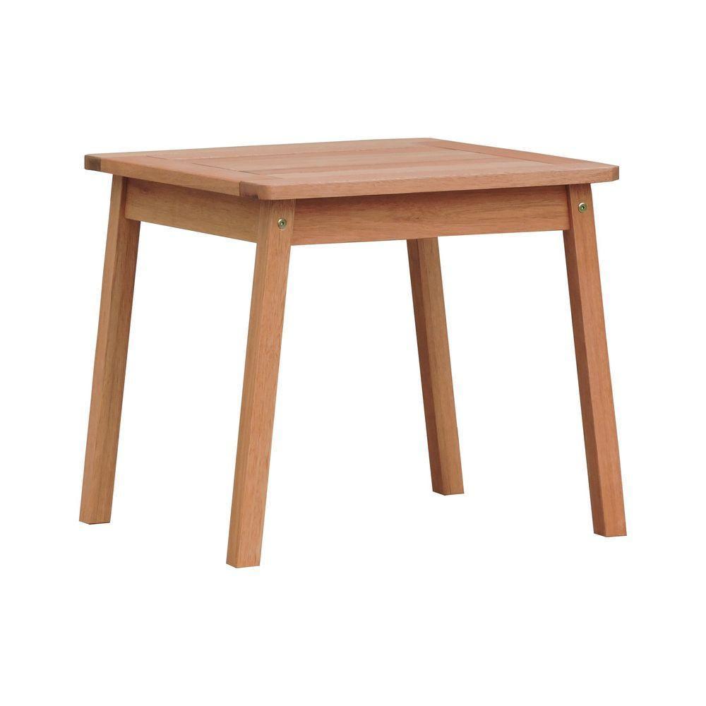 Mesa Lateral Quadrada Garden Natural - 1