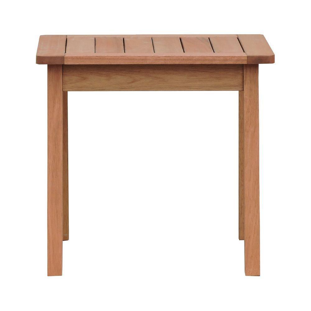 Mesa Lateral Quadrada Garden Natural - 4