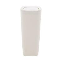 Lixeira Tramontina Compact Em Polipropileno Branco Com Tampa Basculante 10,5 L Tramontina - 2