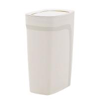 Lixeira Tramontina Compact Em Polipropileno Branco Com Tampa Basculante 10,5 L Tramontina - 8