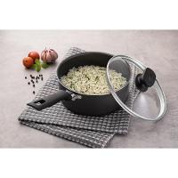 Panela Tramontina Loreto Alumínio Revestimento Antiaderente Starflon 20 Cm 2,8 L Grafite Tramontina - 5