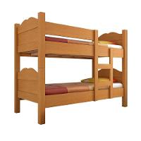 Beliche Multifuncional Que Vira 2 Camas Madrid Com Grades De Proteção - Nature - Cor: Marrom - 4