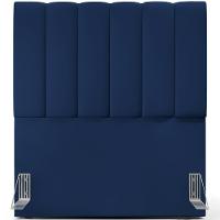 Cabeceira Cama Box Solteiro 100 Cm Dália W01 Azul Marinho - 5