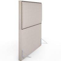 Cabeceira Cama Box Casal Com Tachas 160 Cm Linho Cru - 2