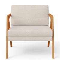 Kit 03 Poltronas Pietra L02 Linho Champagne