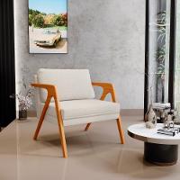 Kit 03 Poltronas Pietra L02 Linho Champagne - 8