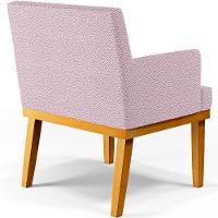 Poltrona Base Mel Beatriz Bouclê Rosê - 3