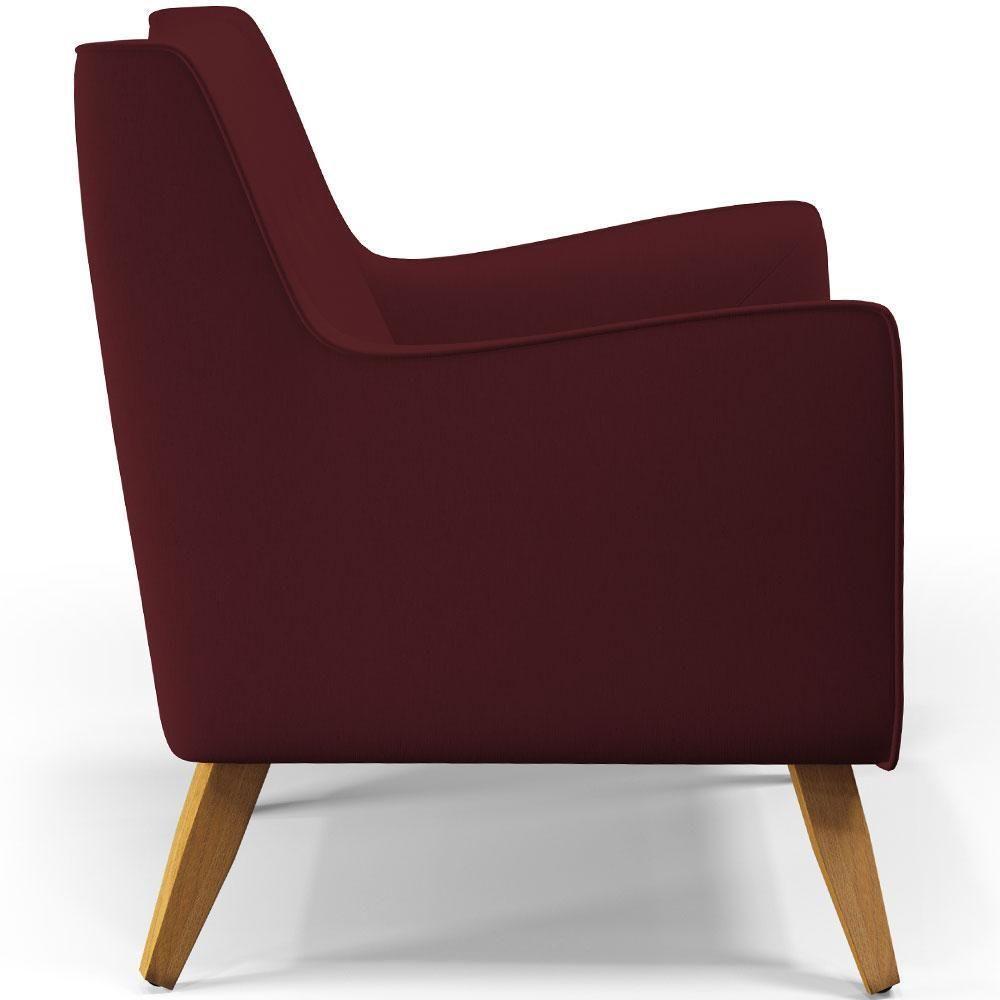 Kit 02 PoltronasTaroba D02 Veludo Marsala C-278 - 2