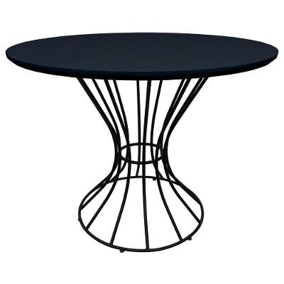 Mesa De Jantar Fendi 120 Preto