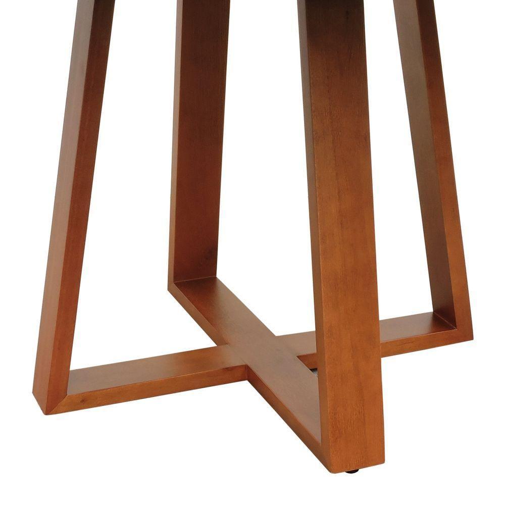 Mesa De Jantar Madri Madeira Maciça - Amêndoa Tampo 150 Laminado Envernizado Cinamomo - 3