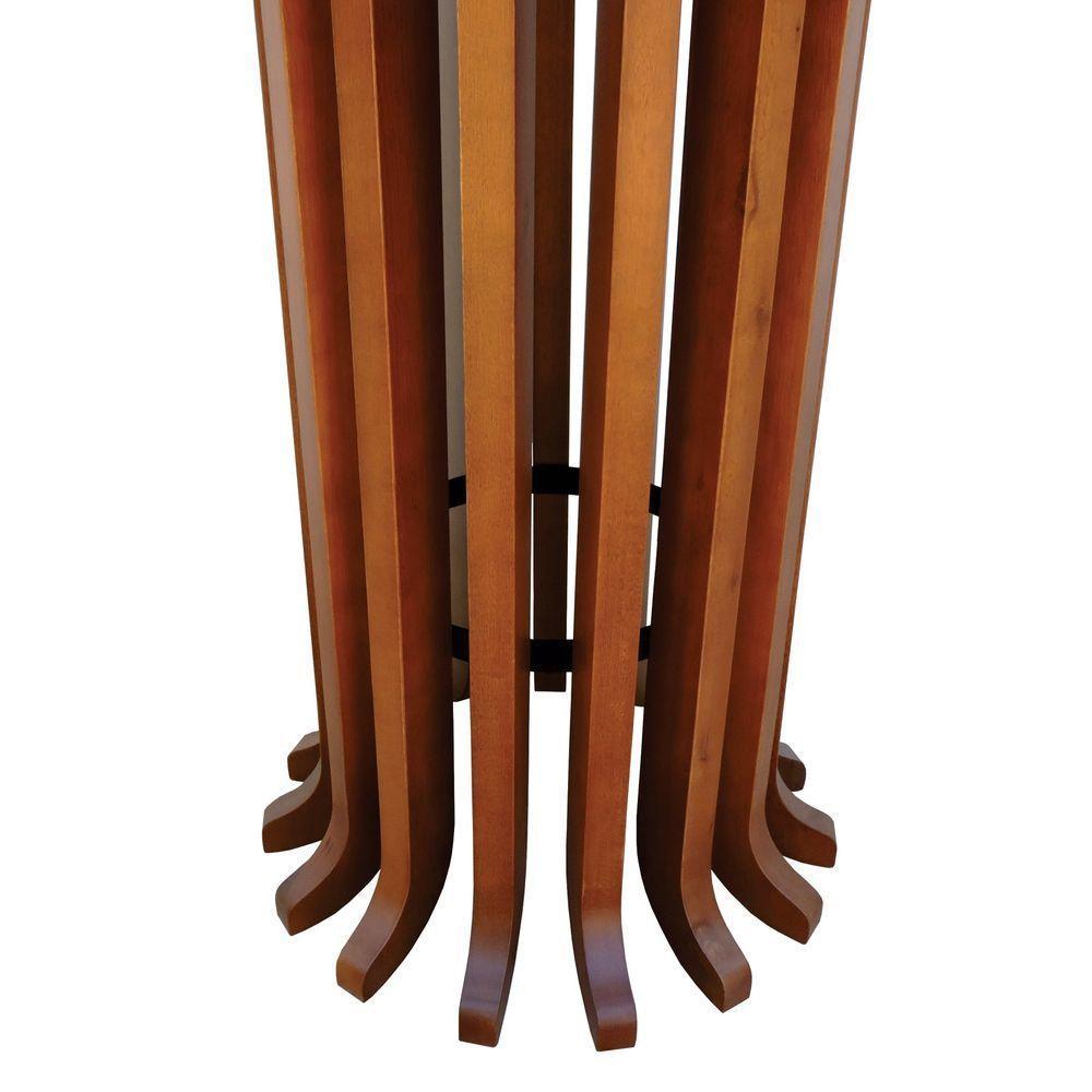 Mesa De Jantar Denver Tampo Redondo 120 Amêndoa - 3