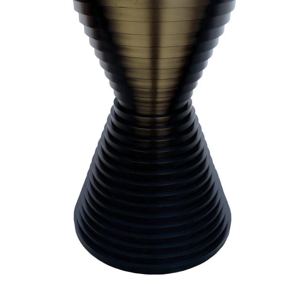 Mesa De Jantar Apollo Tampo Redondo 120 Preto-branco - 5