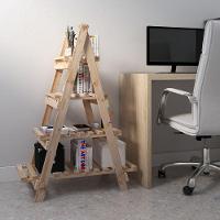 Armário Organizador Para Lavanderia Multiuso Madeira Pinus - 5