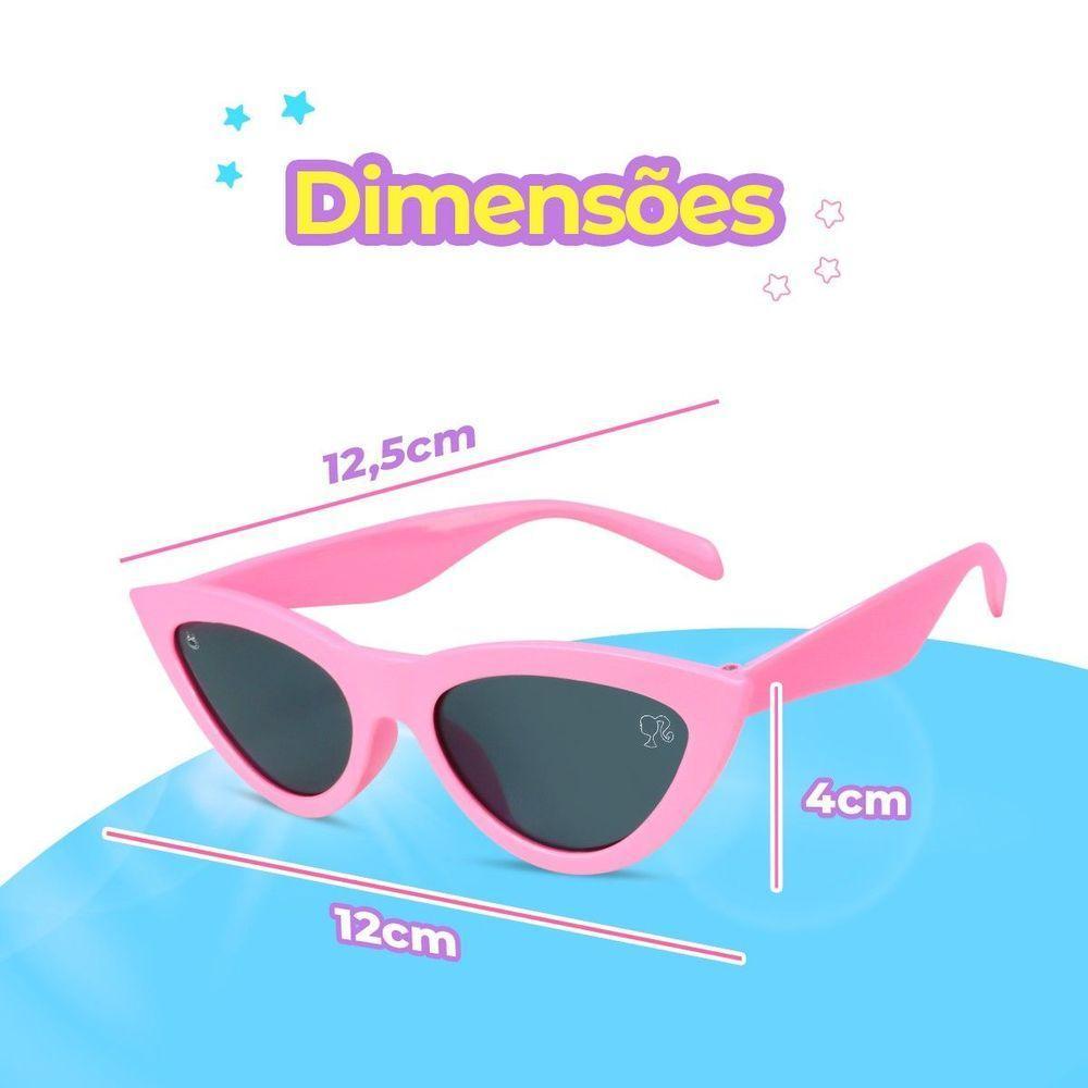 Relogio Barbie Digital Infantil + Oculos Proteção Uv + Colar Presente Pulseira Ajustavel - 7