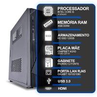 Computador Desktop, Intel Core I5 9º Geração, 4gb Ram, Hd Ssd 120gb, Conexões Usb-vga-hdmi-lan-som - 3