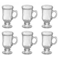 6 Xícaras Vidro Café Nespresso Dolce Gusto 115ml Caneca - 1