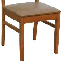 Kit 2 Cadeiras Madeira Maciça Lyon Encosto Telinha Amêndoa - Amêndoa Assento Estofado Corano Marrom Mescla - 6