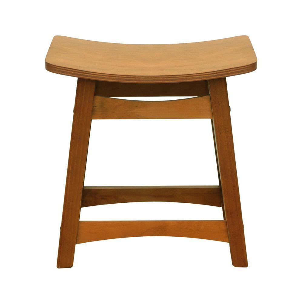 Banco Baixo Confort Madeira Maciça Assento Anatômico - Amêndoa Madeira - 3