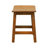 Banco Baixo Confort Madeira Maciça Assento Anatômico - Amêndoa Madeira - 5