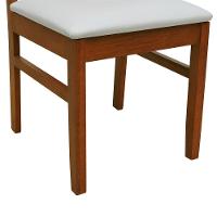 Kit 2 Cadeiras Madeira Maciça Lyon Encosto Telinha Amêndoa - Amêndoa Assento Estofado Corano Bege - 9