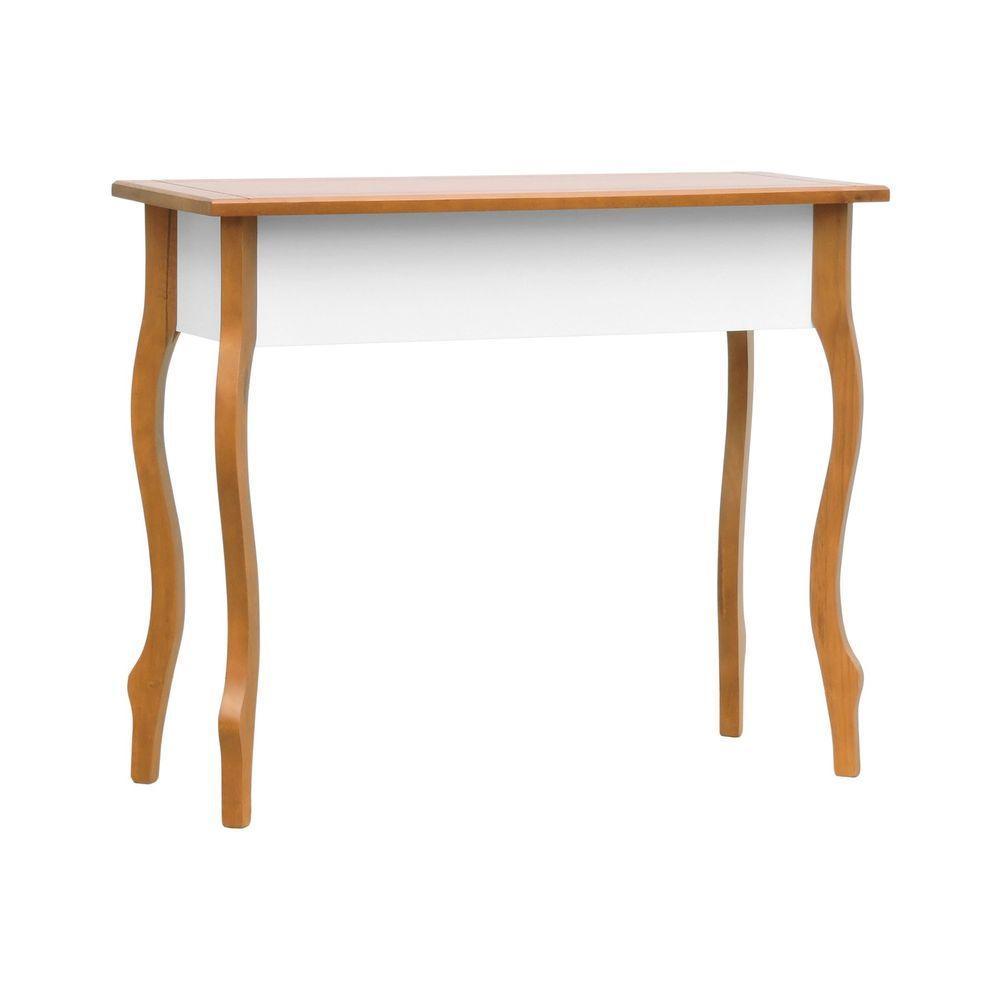 Aparador-escrivaninha Luís Xv 1 Gaveta Amêndoa-branco - 6