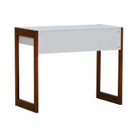 Aparador-escrivaninha Ondas 2 Gavetas - Amêndoa Branco - 7